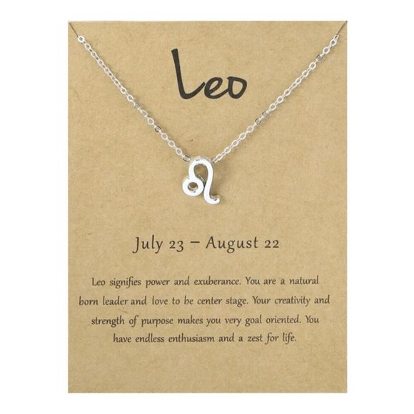 2/$21 Gemini Silver Birth Constellation Necklace - Picture 1 of 3